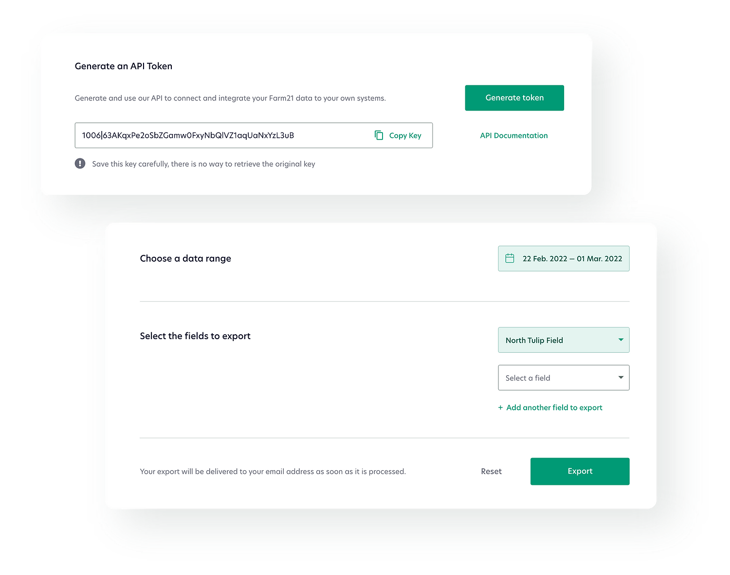 Farming Platform 16 API Integration