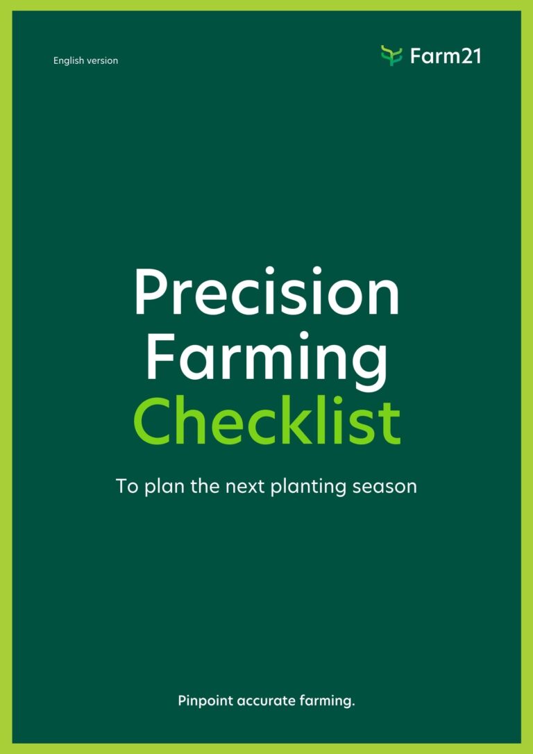 La lista de control de la agricultura de precisión