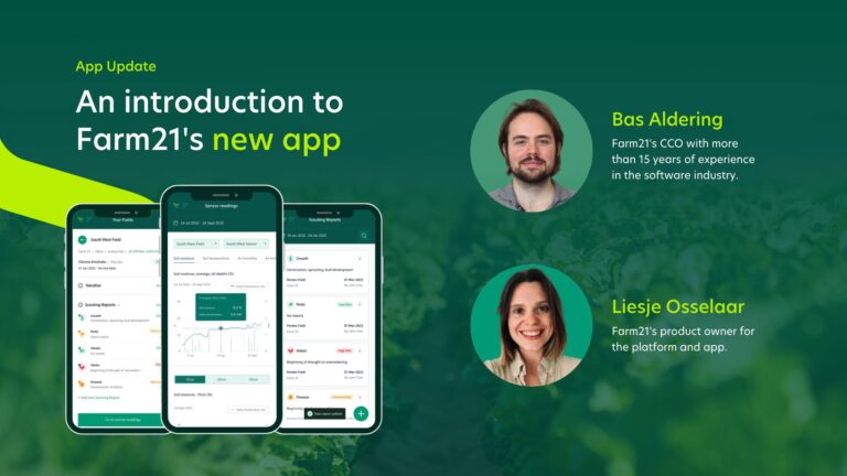 L'agriculture de précision est à portée de main ! En savoir plus sur la nouvelle application de Farm21. 14 L'agriculture de précision est à portée de main ! En savoir plus sur la nouvelle application de Farm21.