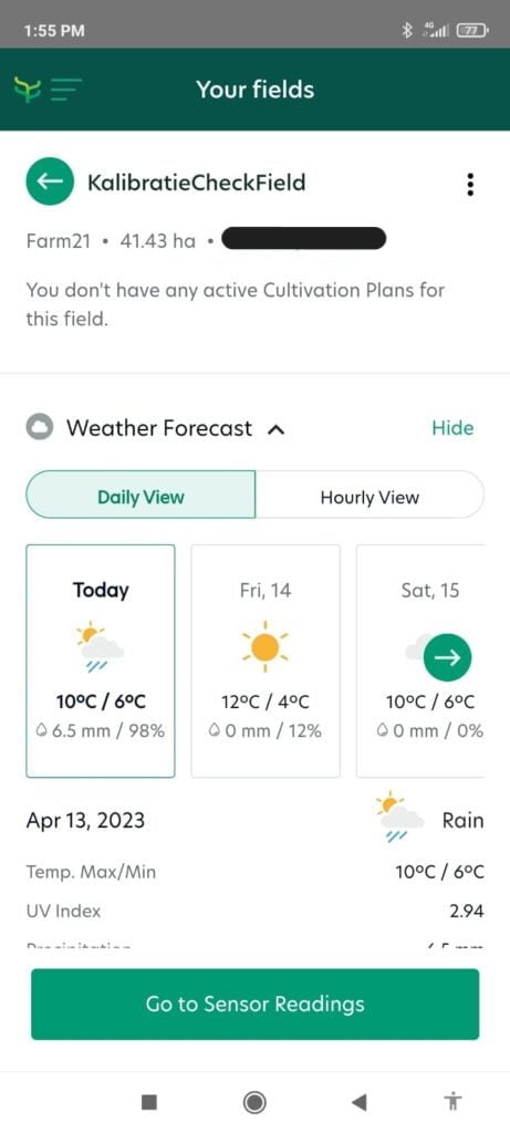 How to view the weather forecast? 2 viewweather blurred